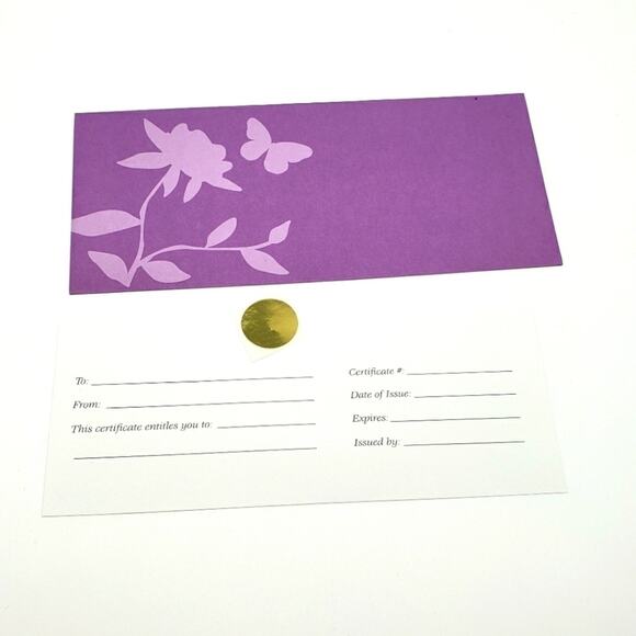Professional Massage Gift Certificates Blank - Picture 6 of 7